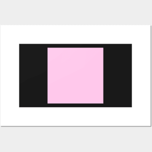 Single color - pink Posters and Art